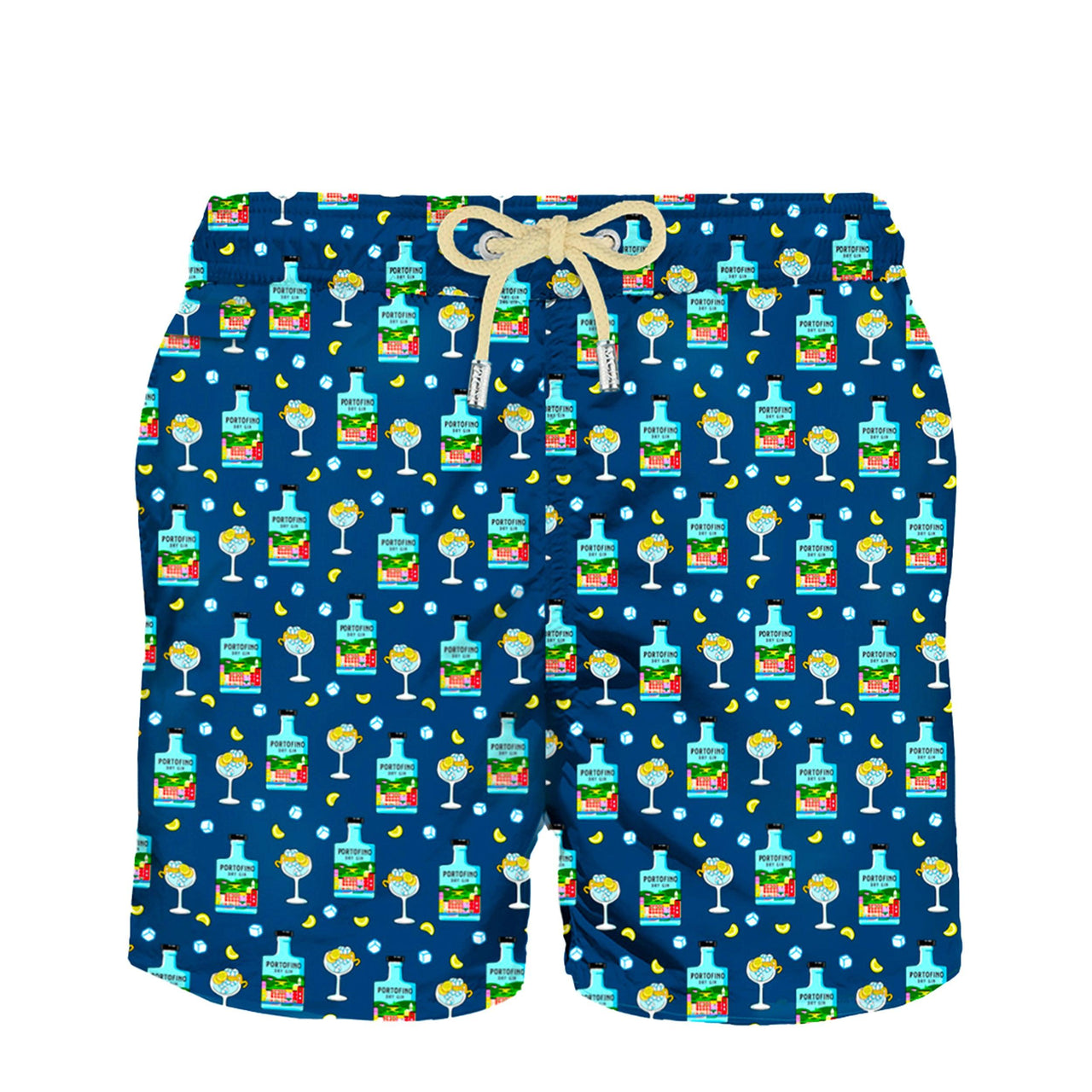 Pantaloncini da bagno GIN TONIC BLUE - Portofino Dry Gin
