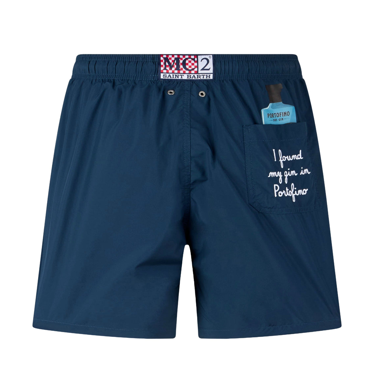 NAVY SWIM SHORTS