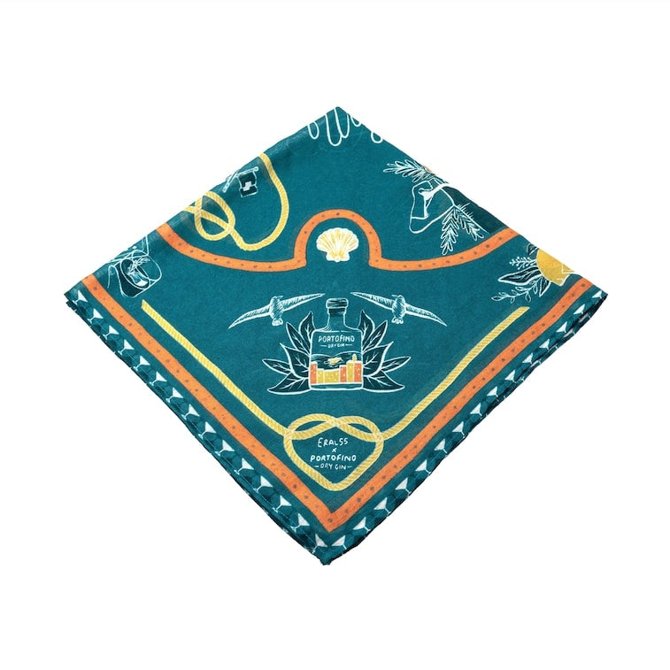 FOULARD IN SETA E COTONE