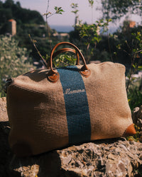 Thumbnail for HARVARD STRAW LARGE PORTOFINO BAG