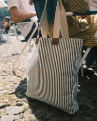 Thumbnail for PORTOFINO LINEN BEACH BAG