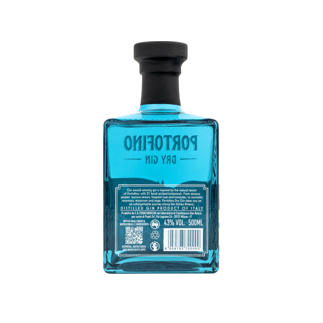 PORTOFINO DRY GIN 500 ml
