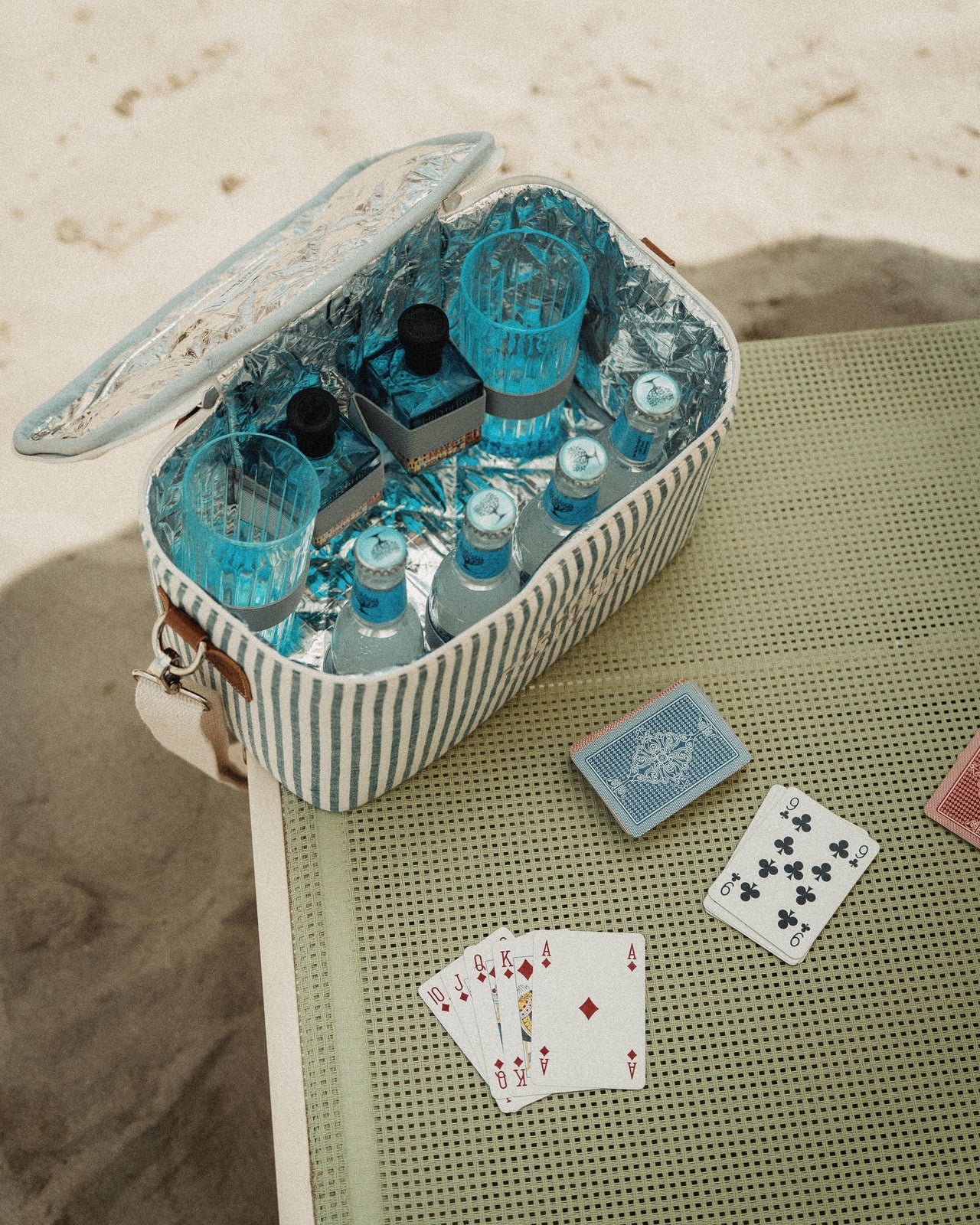 PORTOFINO LINEN PICNIC CASE BUNDLE