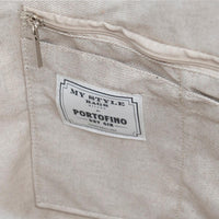 Thumbnail for HARVARD LINEN LARGE PORTOFINO BAG